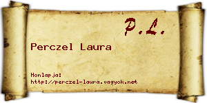 Perczel Laura névjegykártya